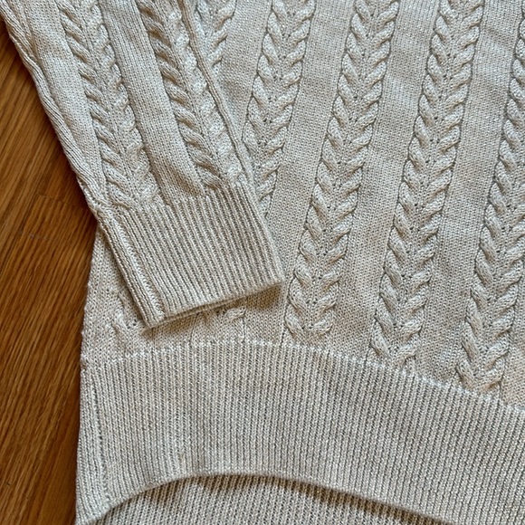 Athleta Crossroads crewneck metallic sweater XS - Picture 7 of 12